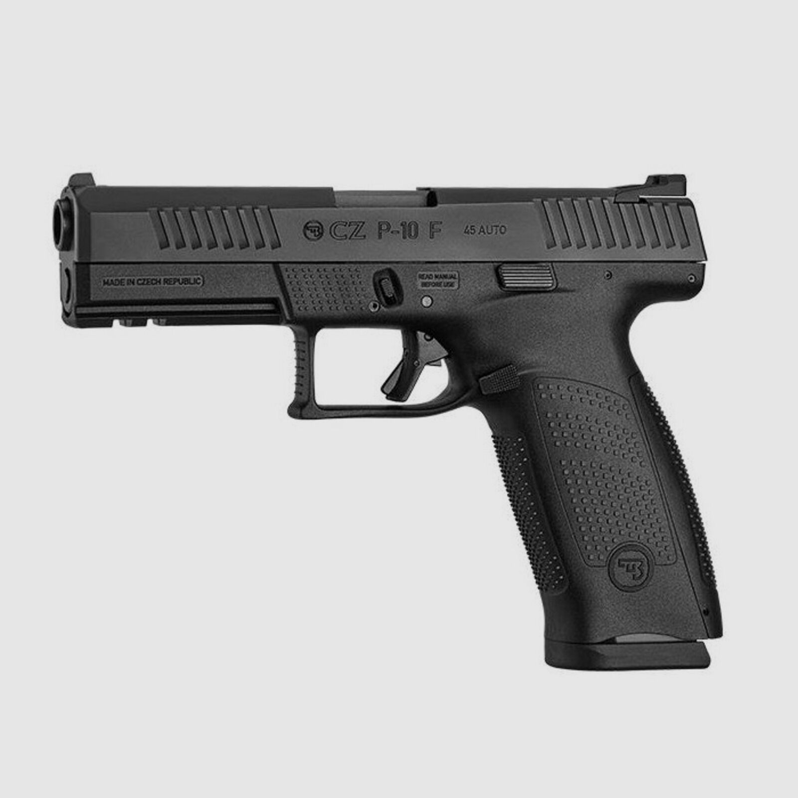 CZ Uhersky Brod P-10 F Black 4.5" (5 inches) .45Auto