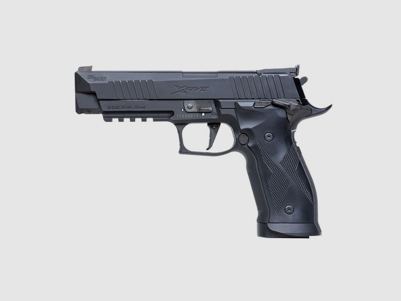 Sig Sauer X-Five Schwarz 4,5mm | 4,5mm BB - Druckluft Co2 BlowBack