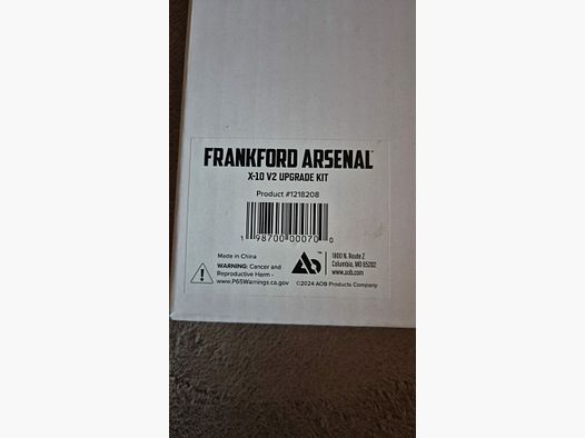 Frankford Arsenal X-10 Upgrade Kit