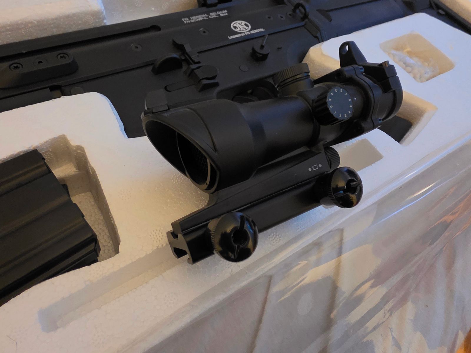 Begadi MK16 Sport (FN SCAR-L) Metall S-AEG – FN Lizenz – Reddot im ACOG-Style & Garantie