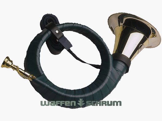 Dotzauer Fürst-Plesshorn B 2-windig boquilla envoltura verde - correa de cuero