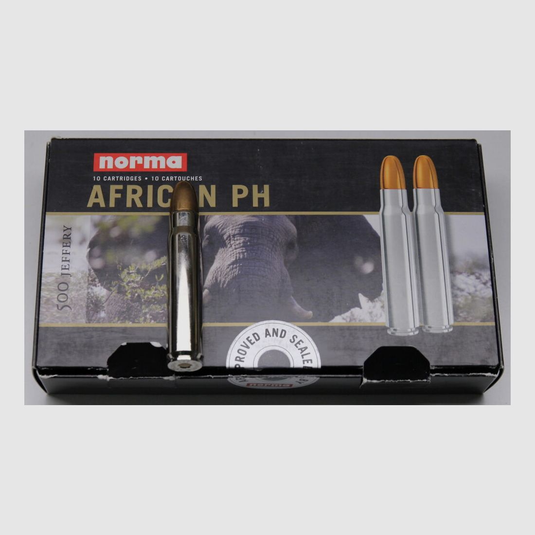 Norma 500 Jeffery African PH Soft Point und Full Metal von Woodleigh
