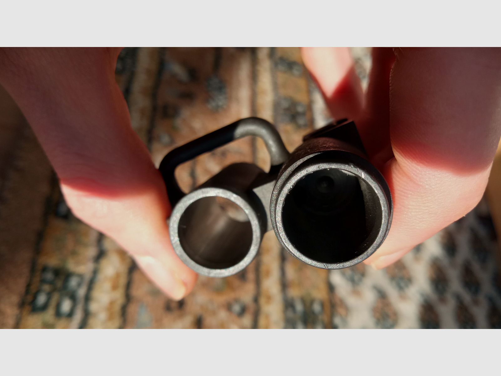 Unassembled AK combo corn holder / gas block -> Perfect for Zastava Iraqi Tabuk build (Galil RK62 Vektor R4 and clones)