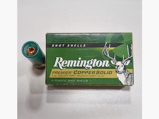 Kupfergeschoss für Flinten – Remington COPPER SOLID – 12/70 – 28g