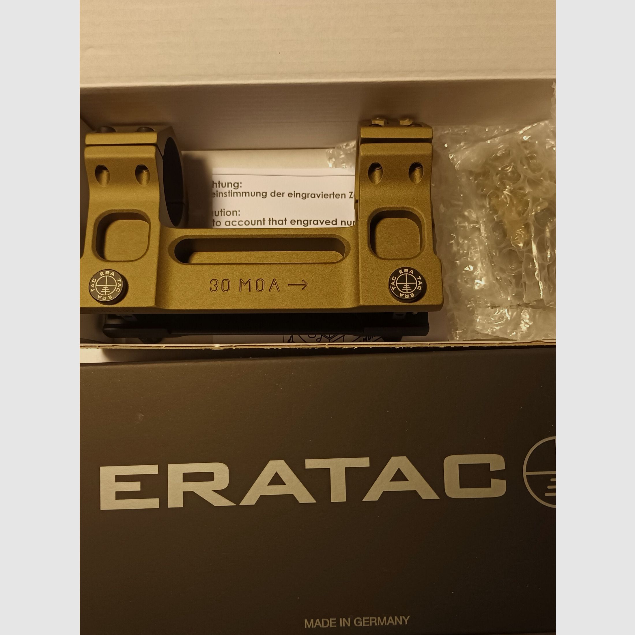 Eratac Mount G29 KSK RAL8000 in the set