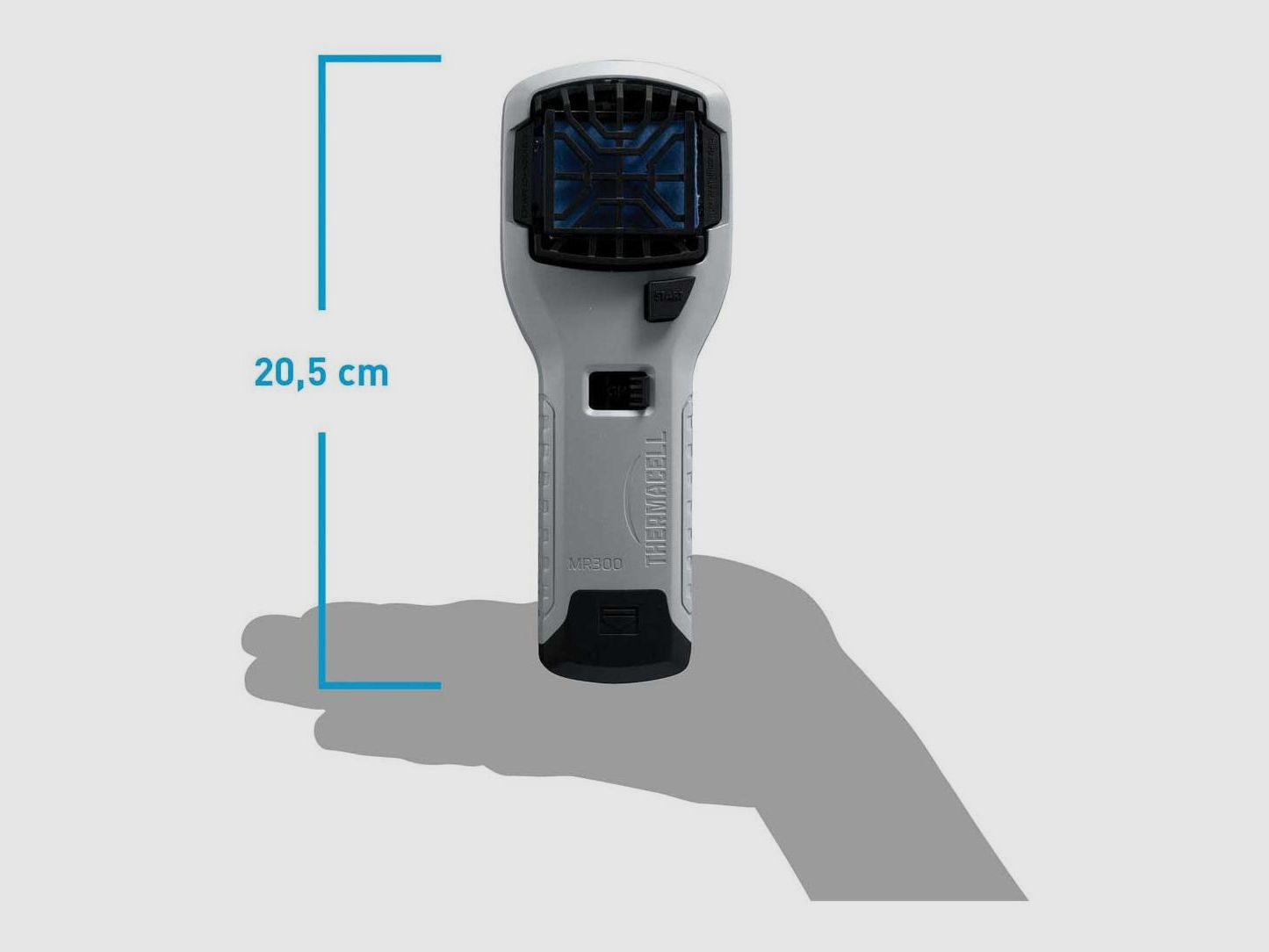 THERMACELL 920103 Ochrona przed komarami Urządzenie ręczne MR-300 białe