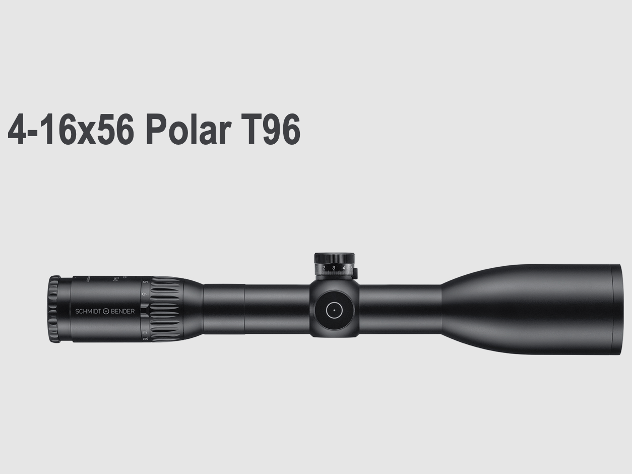 Schmidt und Bender Zielfernrohr 4-16x56 Polar T96 P 2.BE D7 1cm cw ASV II LT, Bild 1 von 4