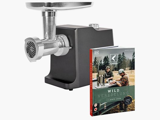 Landig meat grinder W50 with book Wild processing