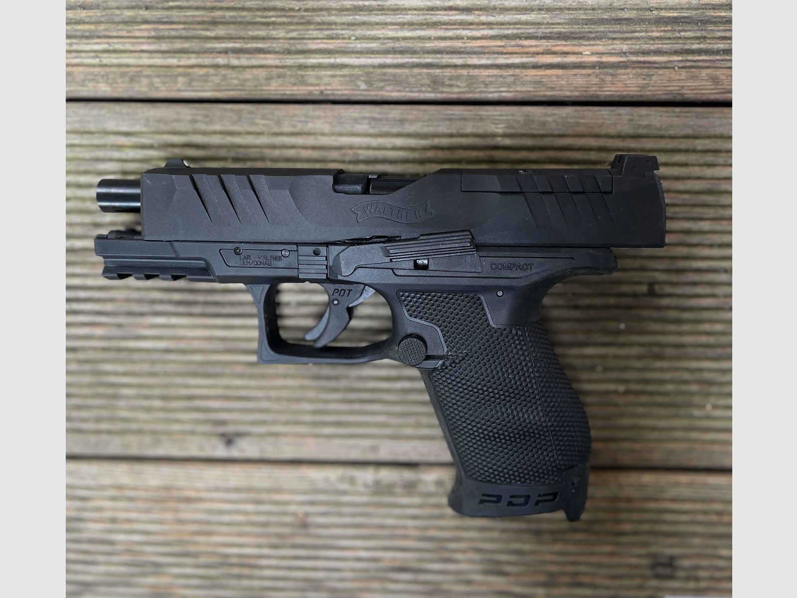 Walther PDP 4" Compact CO2 Air Pistol BB 4.5mm Like New Warranty