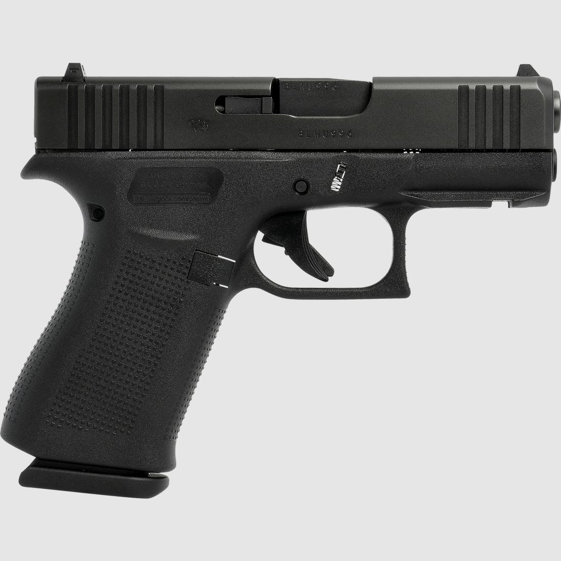 Pistola Glock G43X Rail FS 9mm Luger 3,43" / 87 mm 10+1, Subcompact Slimline