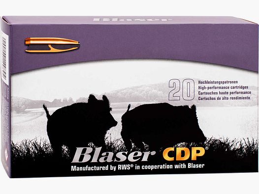 Blaser 9,3x74R CDP 18,5g - 285gr.