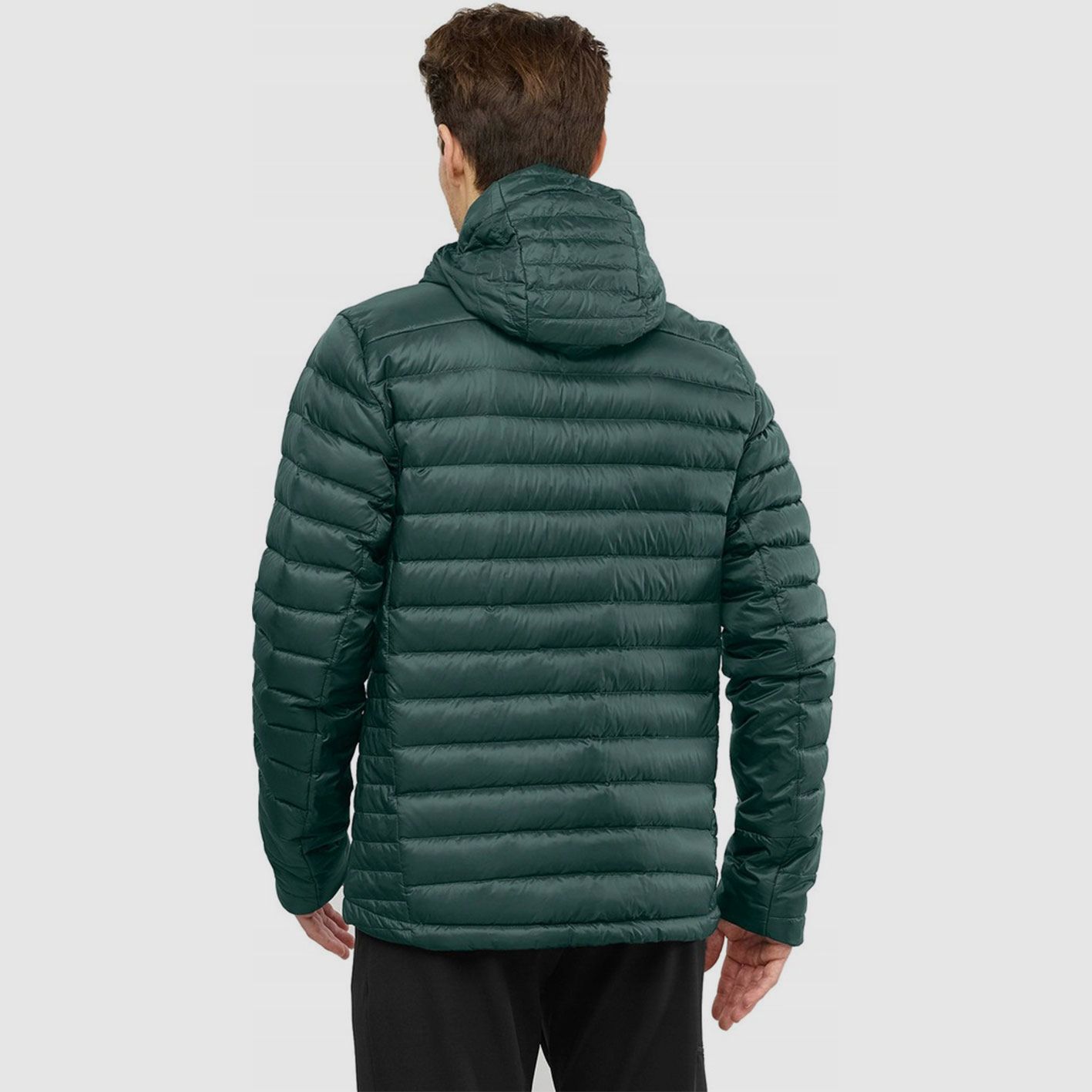VESTE – SALOMON – HOMME – HALOES DOWN HOODIE M Green Gables VESTE EN DUVET, image 3 sur 3