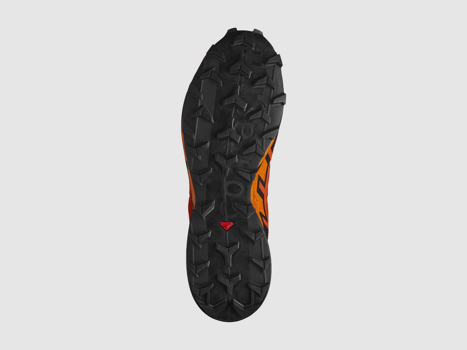 SALOMON – HEREN – SPEEDCROSS 6 Rood Oranje / Zwart / Kurkuma, afbeelding 2 van 6