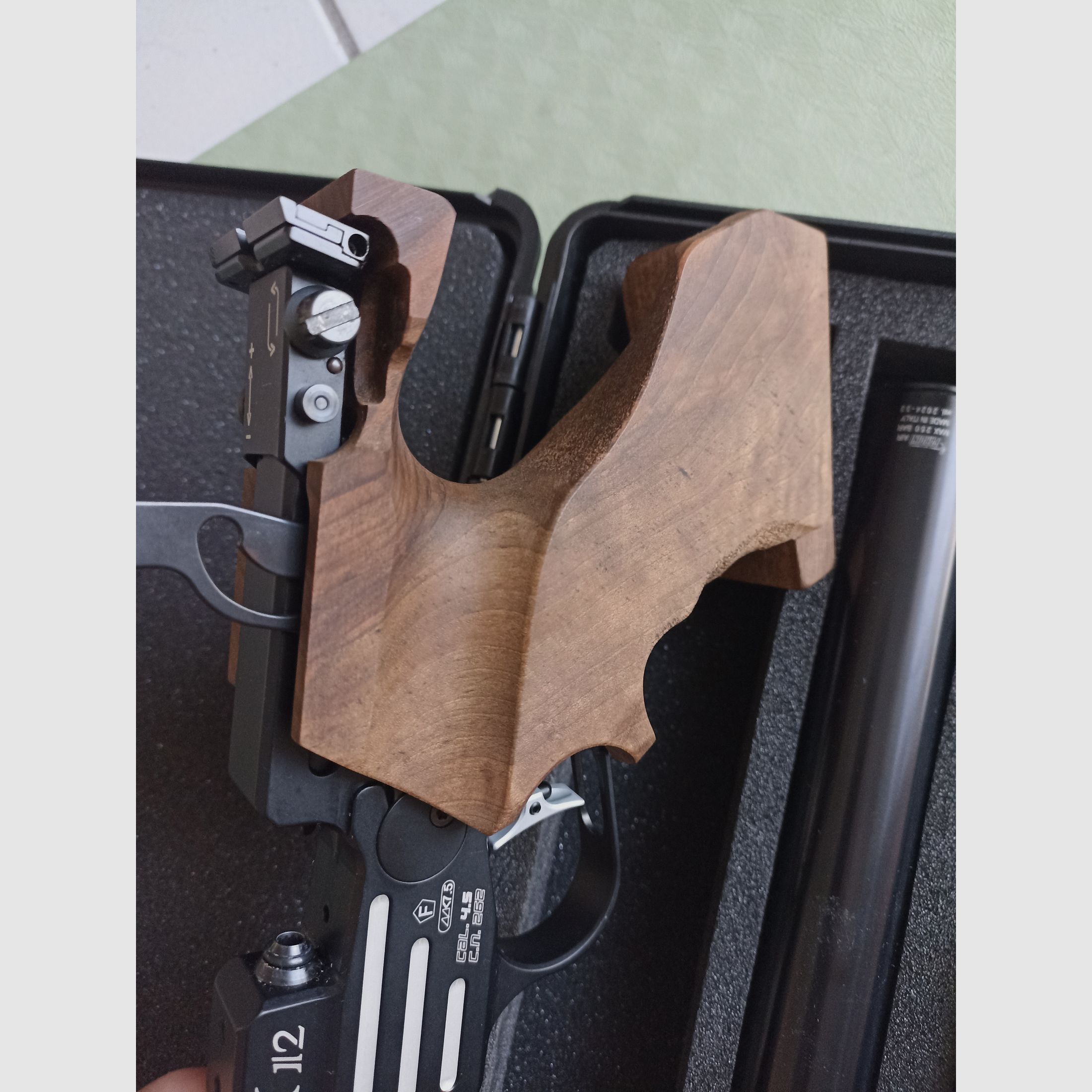 Pardini K12 air match pistol cal. 4.5mm "TipTop" like "NEW