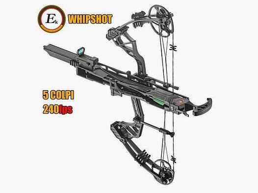 EK Archery Łuk Kompozytowy Whipshot Pro -5 Strzałów