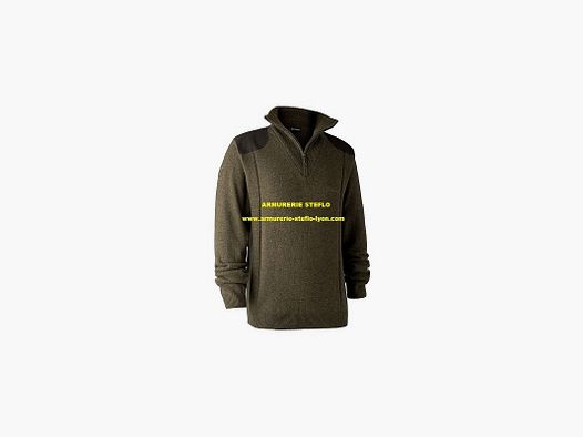 Pull Sheffield col zippé DEERHUNTER