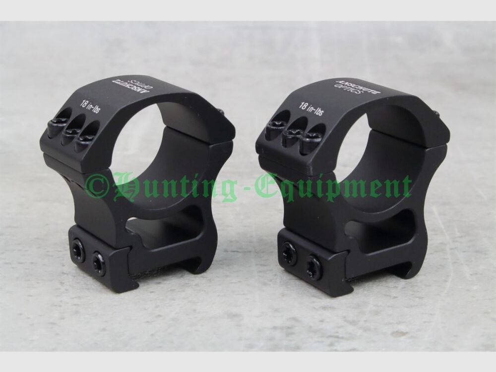 Anschütz Optics Montage de Bague Tactique 30mm BH 17,1mm