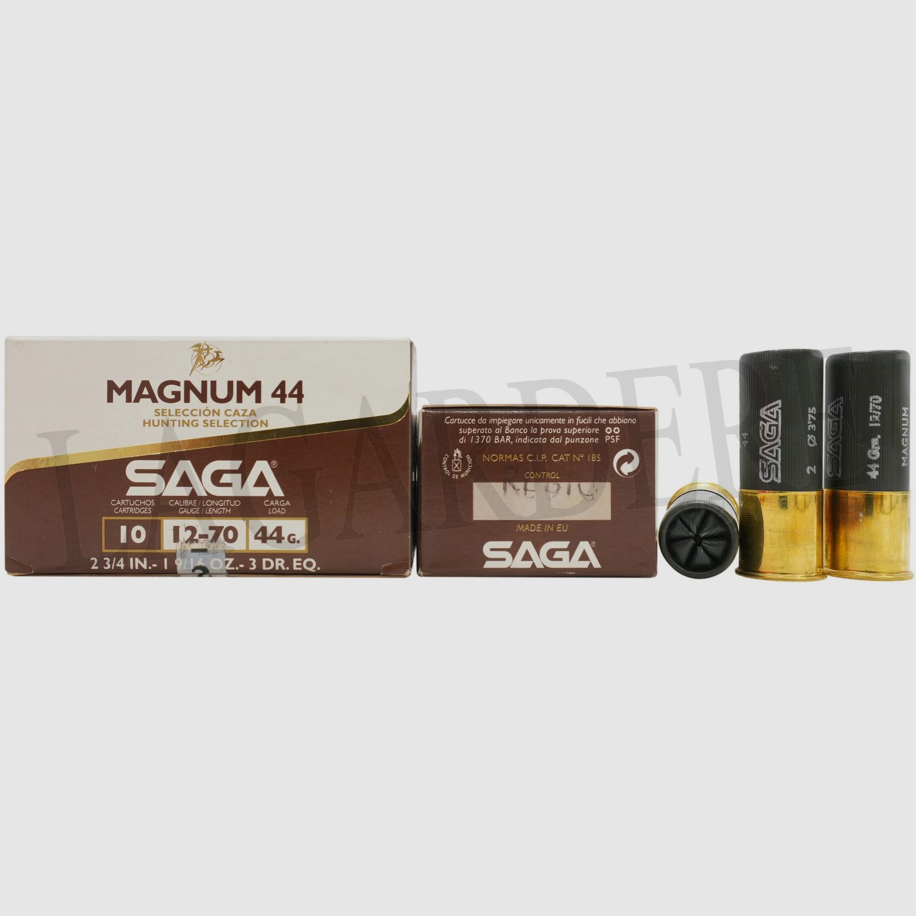SAGA MAGNUM 44 NO. 2 (PATRONEN FÜR SCHROT)