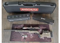 Anschütz APR 1761 Long Range + XRS Enclosed Forend + Vector Optics SCFF-39 Continental x6 4-24x56 Coyote