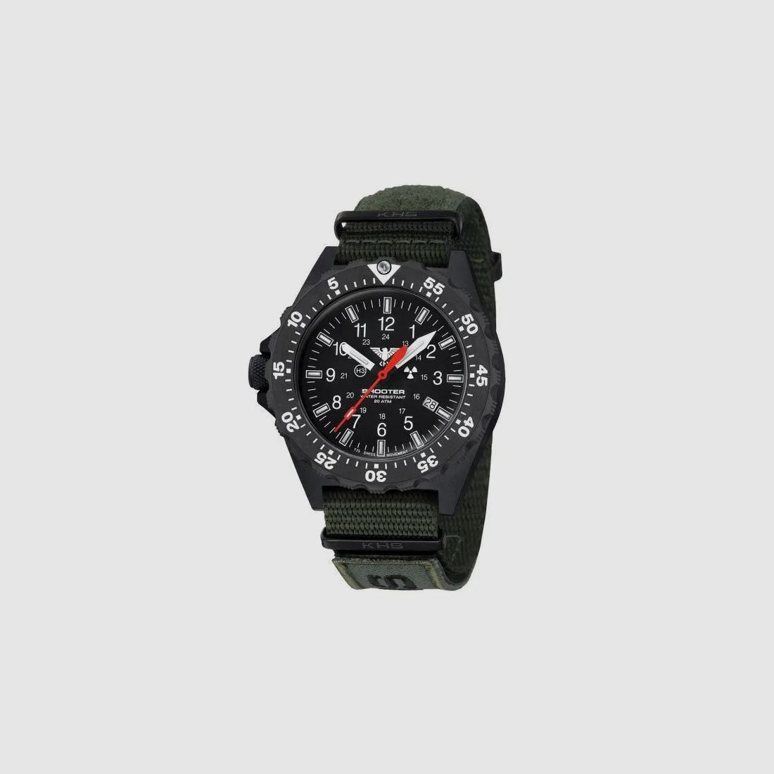 KHS KHS Uhr Shooter MKII Field Natoband XTAC oliv