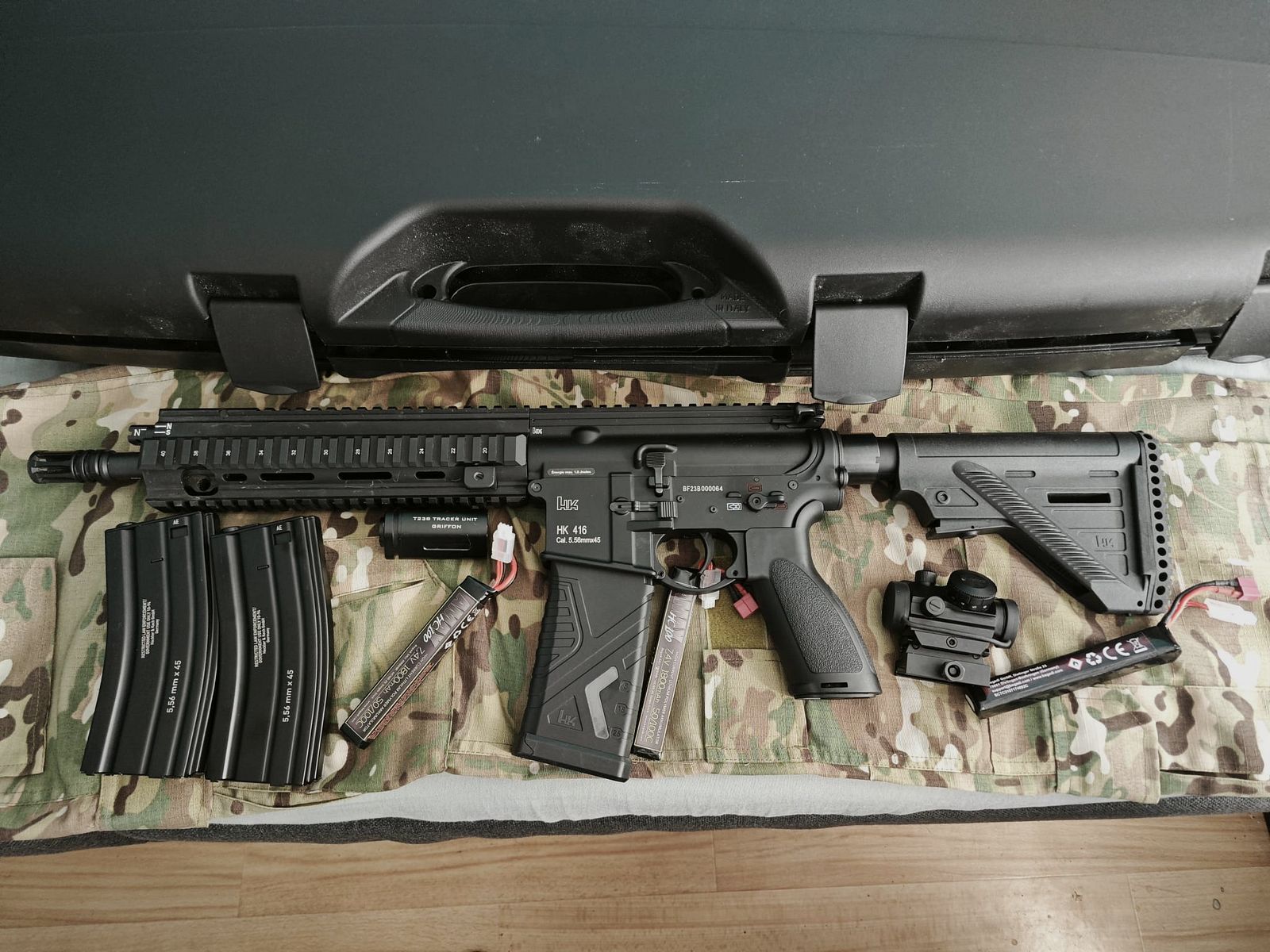 Verkaufe Airsoft HK 416 A5 – Top Zustand!