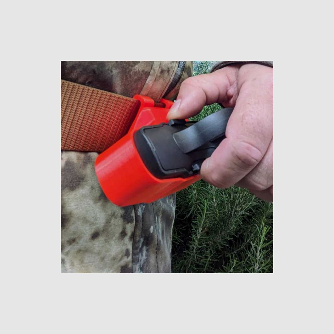 Für Blaser R8 Magazin: Gürtelhalter