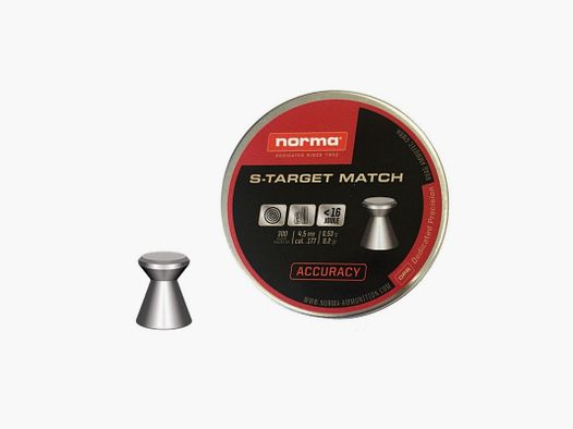 NORMA S-TARGET MATCH Kal. 4,5