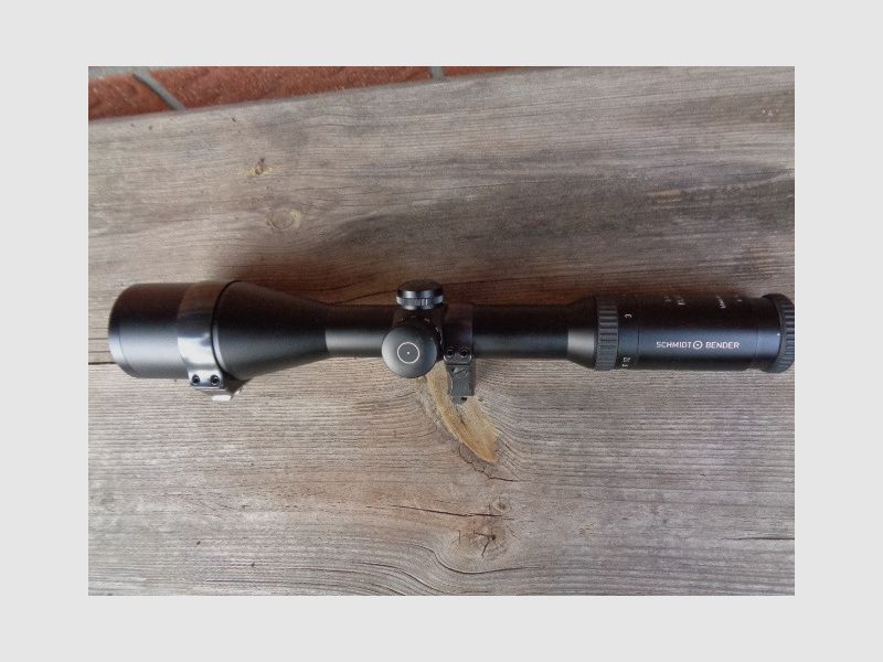 Sauer 80  Kal. 243 Win mit Schmidt und Bender 3-12x50 Klassik Abs 4. beleuchtet