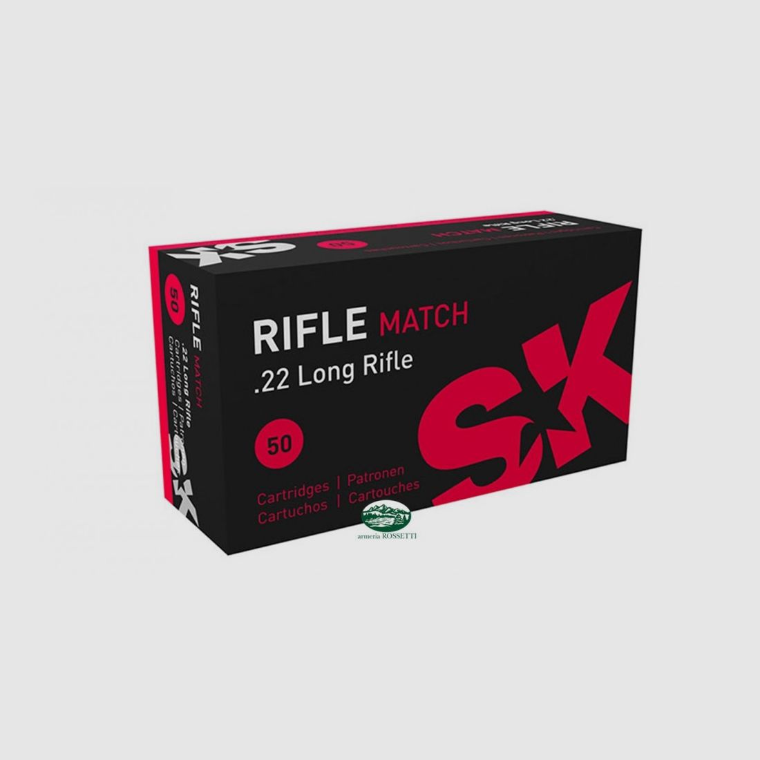 SK Munition Kal. .22lr Gewehr Match 40gr.