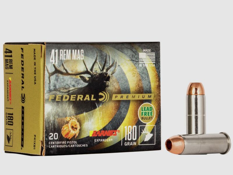 Federal Premium Barnes Expander .41 Rem. Mag. 180GR HP 20 cartouches