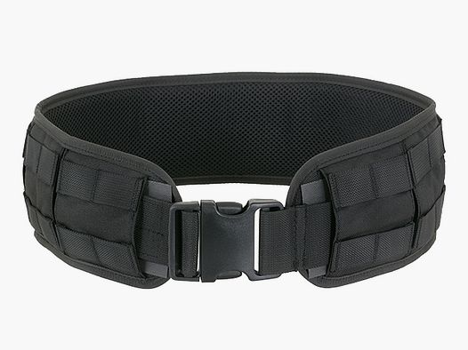 Padded MOLLE Combat Belt (L) - Black [8FIELDS]