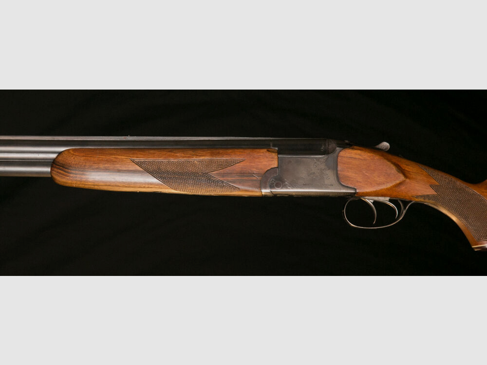 double-barreled shotgun