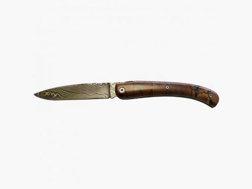 COUTEAU LOU POULOUMAYRE DAMAS ERABLE STABILISE