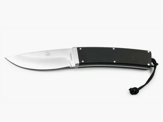 PUMA TEC belt knife with fork, G10 black
