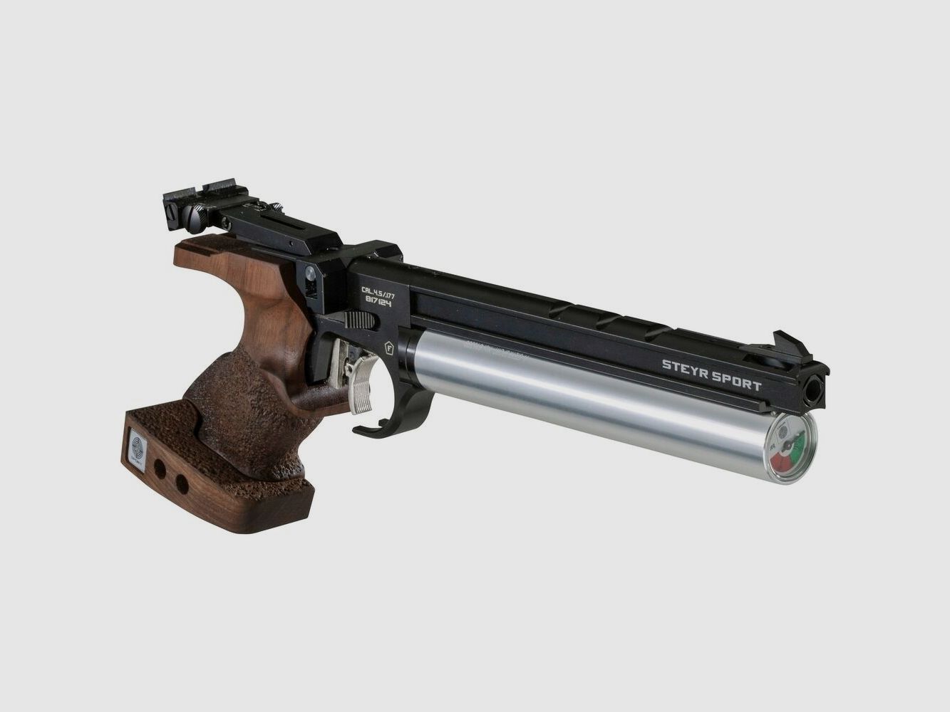 Steyr Match Pistolet à air 50 Version droite - Taille de la poignée : M