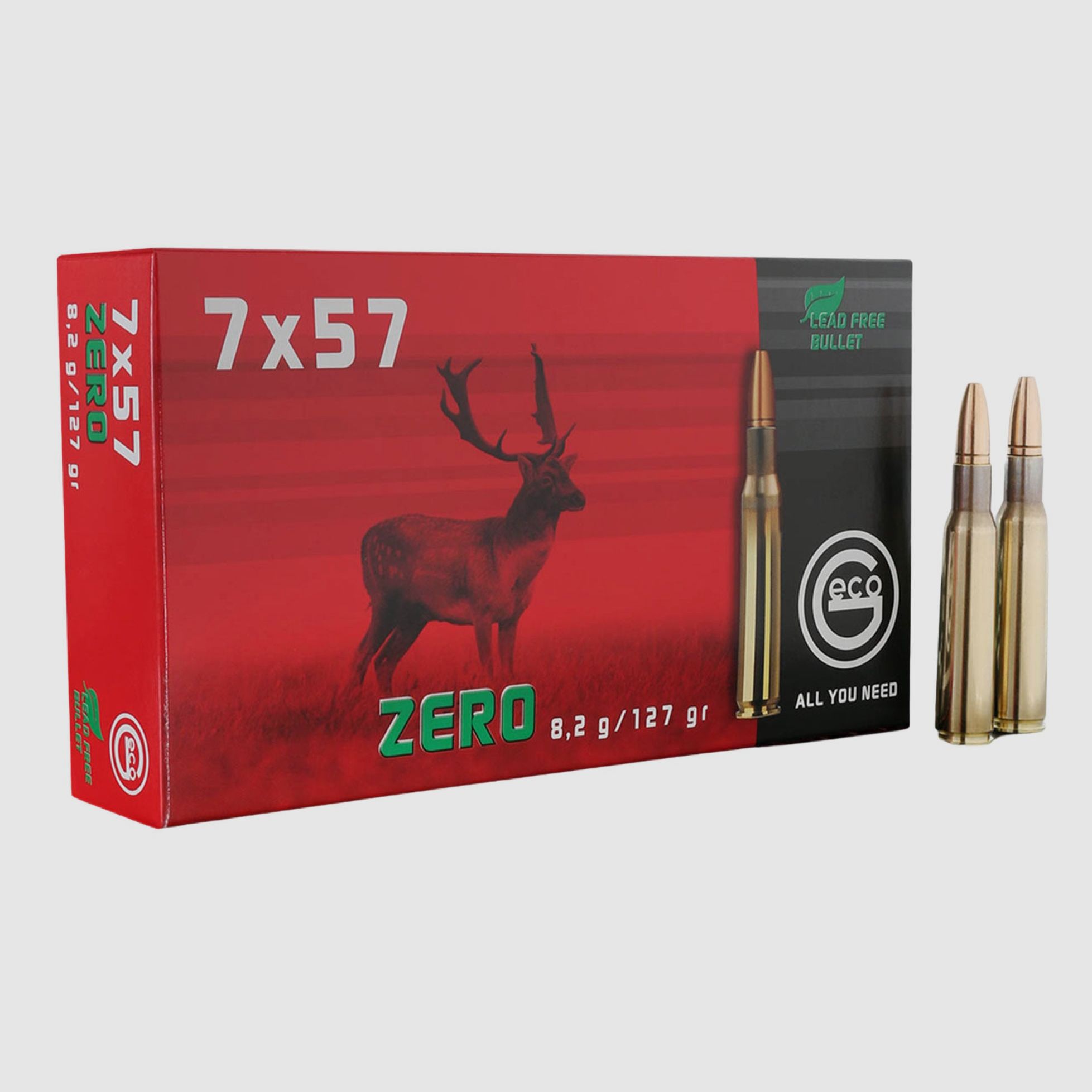 Geco Zero 8,2g - 127gr 7x57