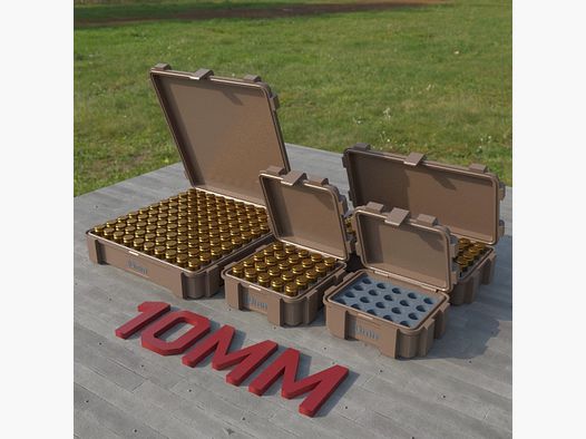 Filamelt Munitionsbox / 10mm Auto / ‘Klappdeckel’ / Patronenbox, Ammo Box