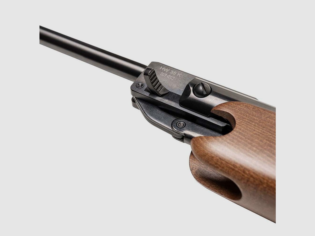 Zestaw karabinu pneumatycznego Weihrauch HW 35 z tłumikiem 4,5mm