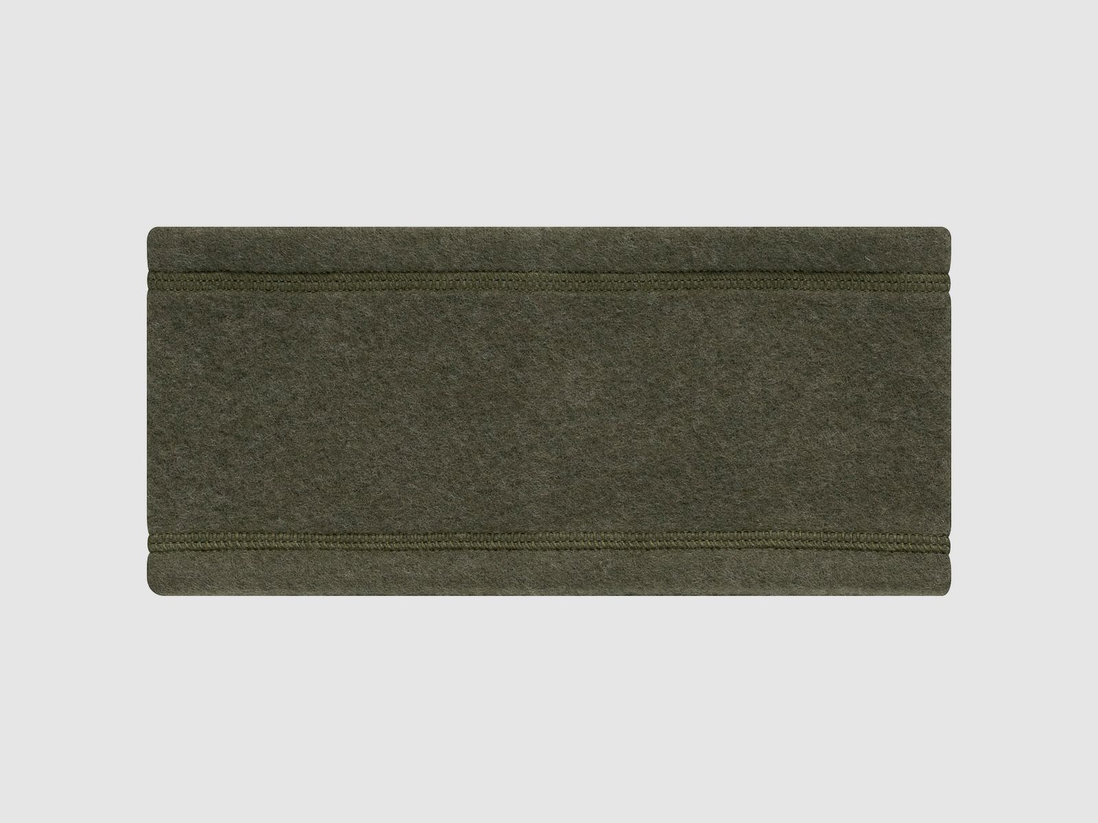 Bergans Mykle Merino Fleece Headband Dark Olive Green One Size