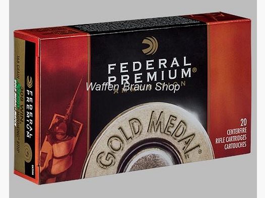 Federal .308 Win 168 grain Sierra HPBT 20 Stück