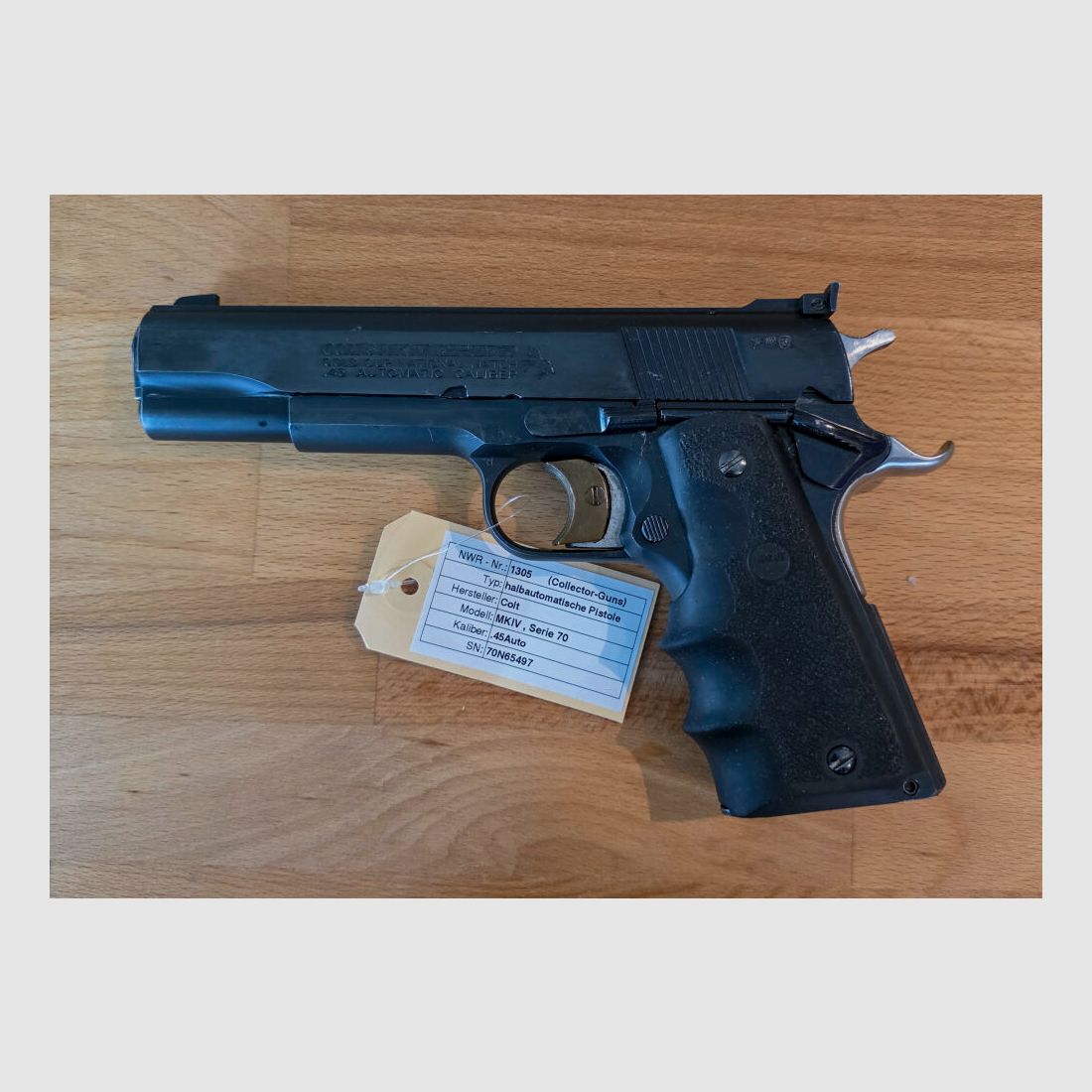 Colt MK IV Series 70 Gold Cup National Match