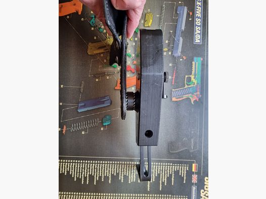 Fondina Quick Draw Sickinger Speed Machine per revolver (S&W K-/L-/N-frame, Ruger GP100, KGP-161, Colt Python)