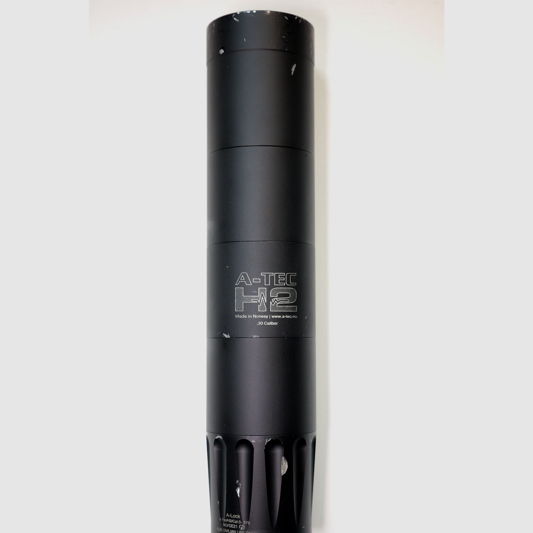 A-TEC H2 (Hertz 2) high-performance silencer for A-TEC A-Lock Mini caliber .30