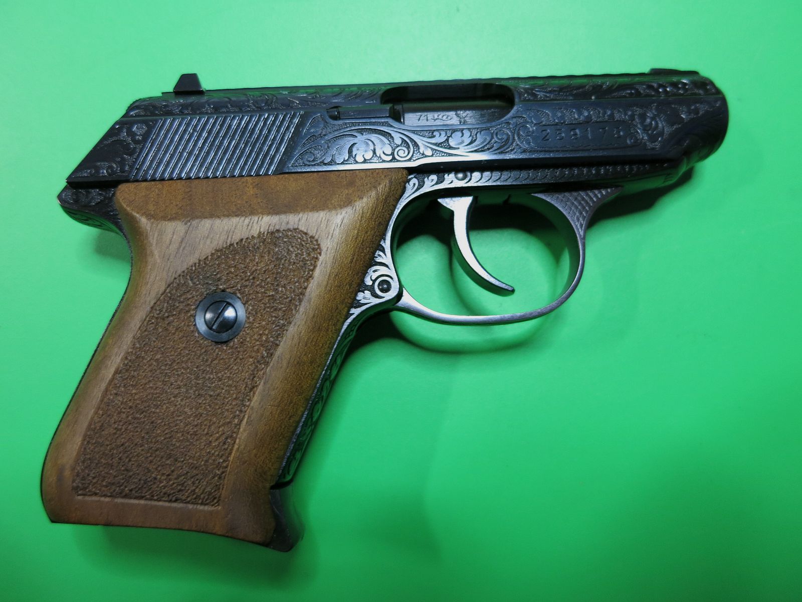Walther/Ulm, Modell TPH "Eichenlaub", Kaliber .22lr, Taschenpistole, wie neu     #73, Bild 1 von 12