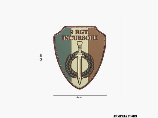 PATCH – 3D PVC 9 RGT INCURSORI #2075