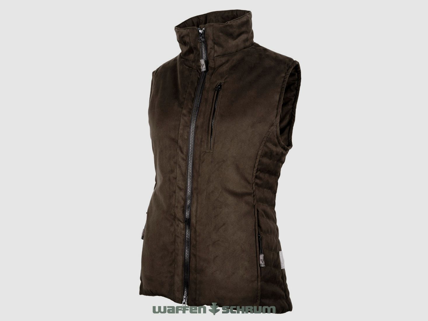 Hubertus Microweste NORDKAP Olive/Brown