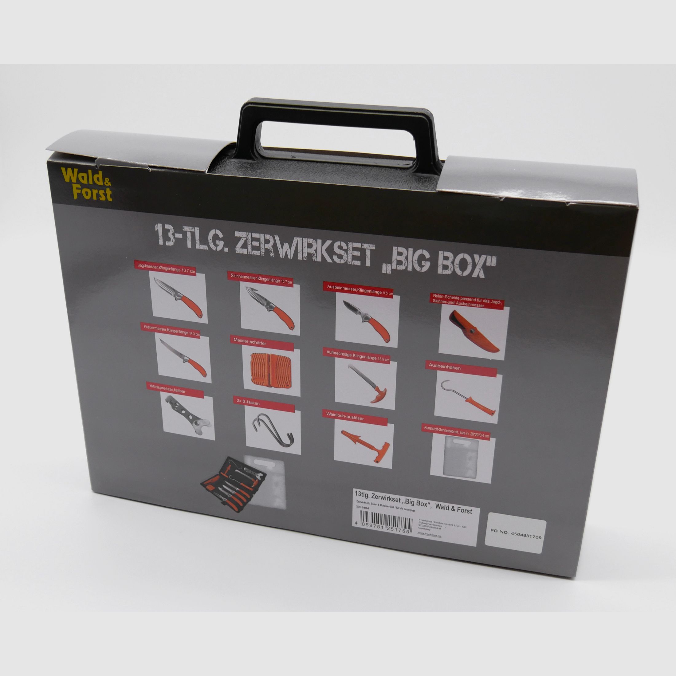 Wald und Forst Zerwirk Set Big Box 13 Teile 2009804