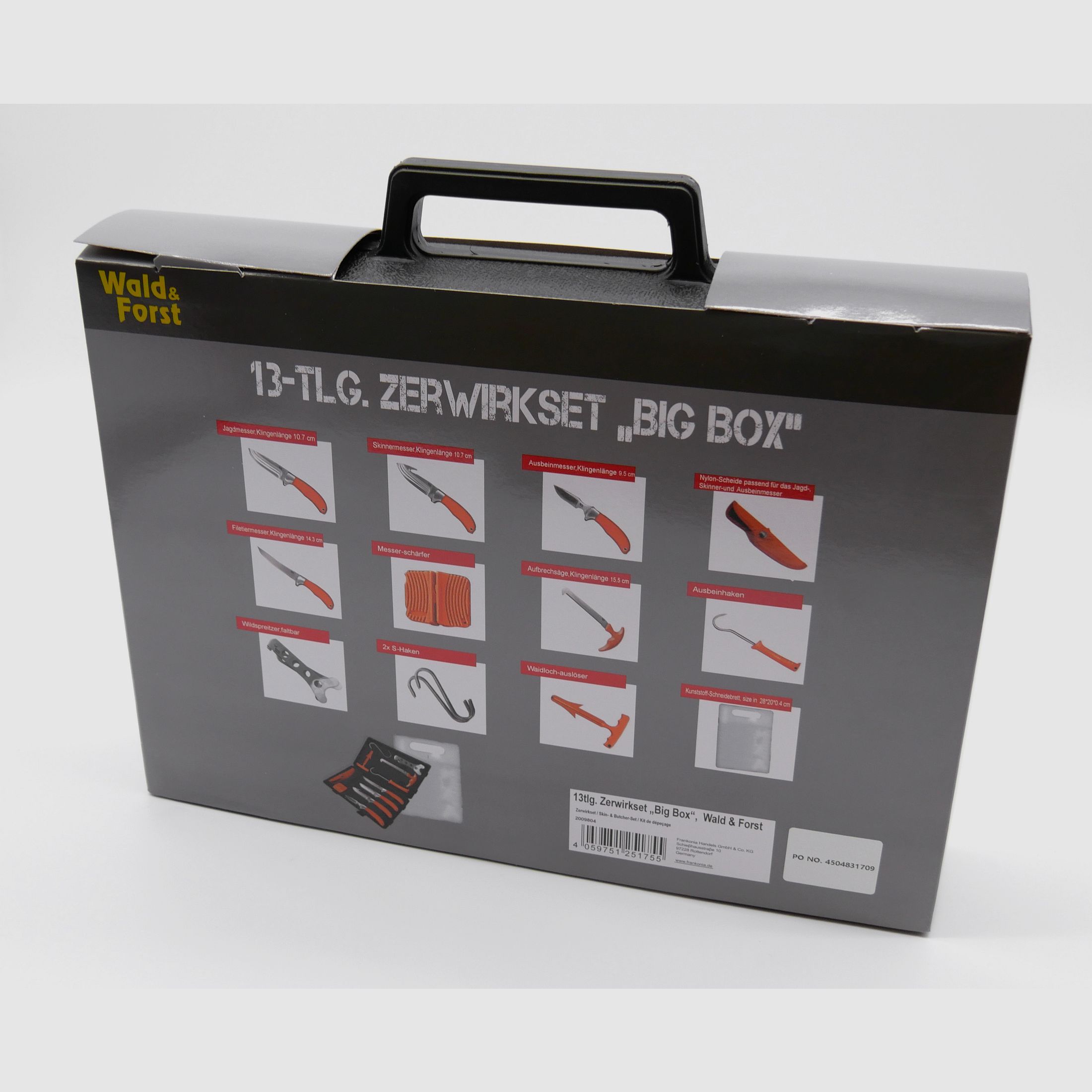 Wald und Forst Zerwirk Set Big Box 13 Teile 2009804