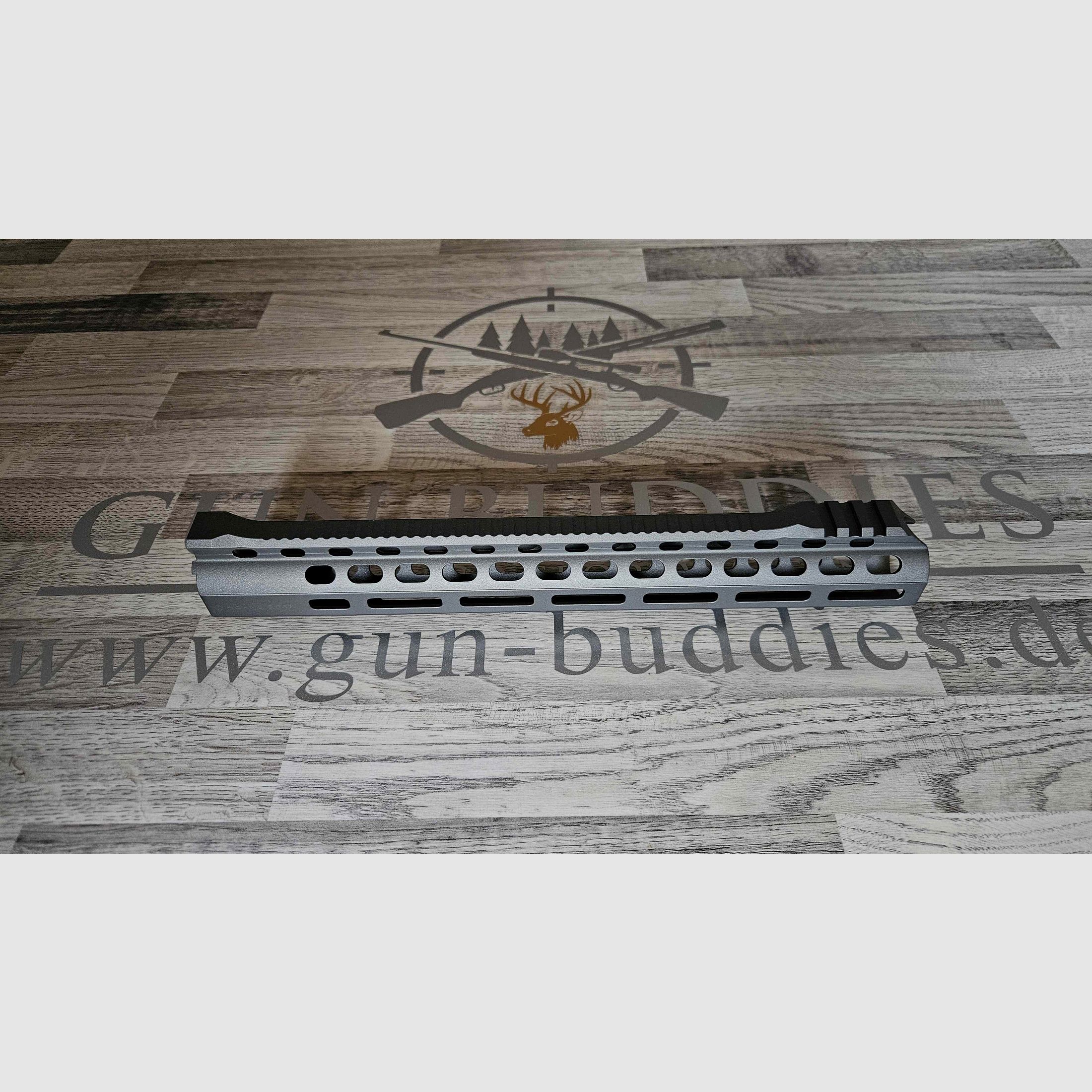 Schmeisser AR15 Dynamic PCC Handschutz mittel 310mm in Cerakote Grey - Neuware vom Fachhandel