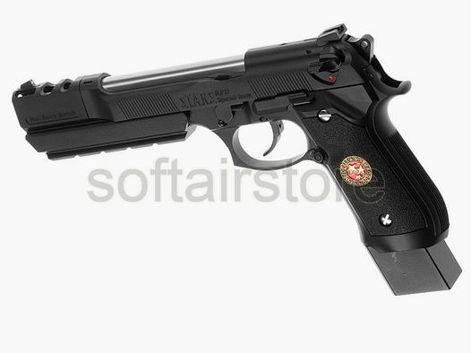 M92F Mod. Samurai Edge B. Burton Modell (Black) Airsoft -F-